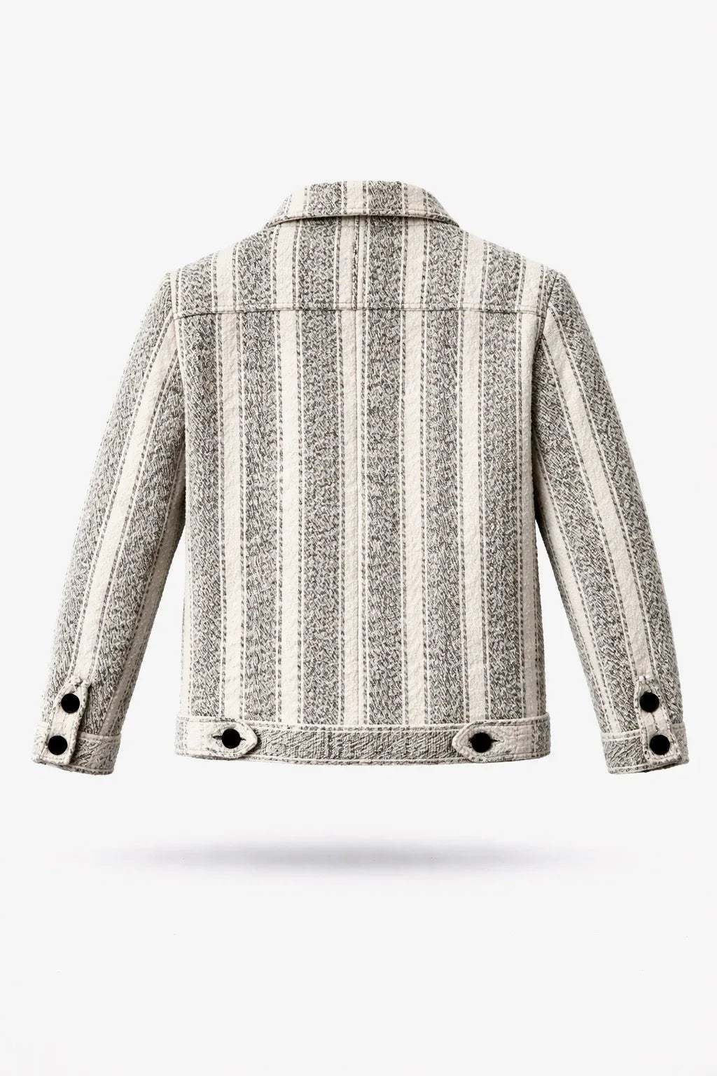 Chemise HERITAGE Blanc impérial & Noir Obsidienne