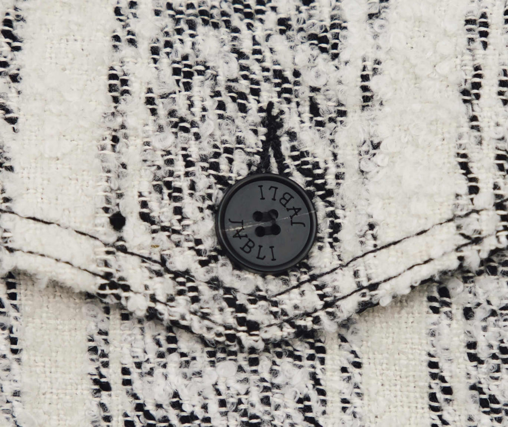 Camisa HERITAGE Blanco Imperial y Negro Obsidiana