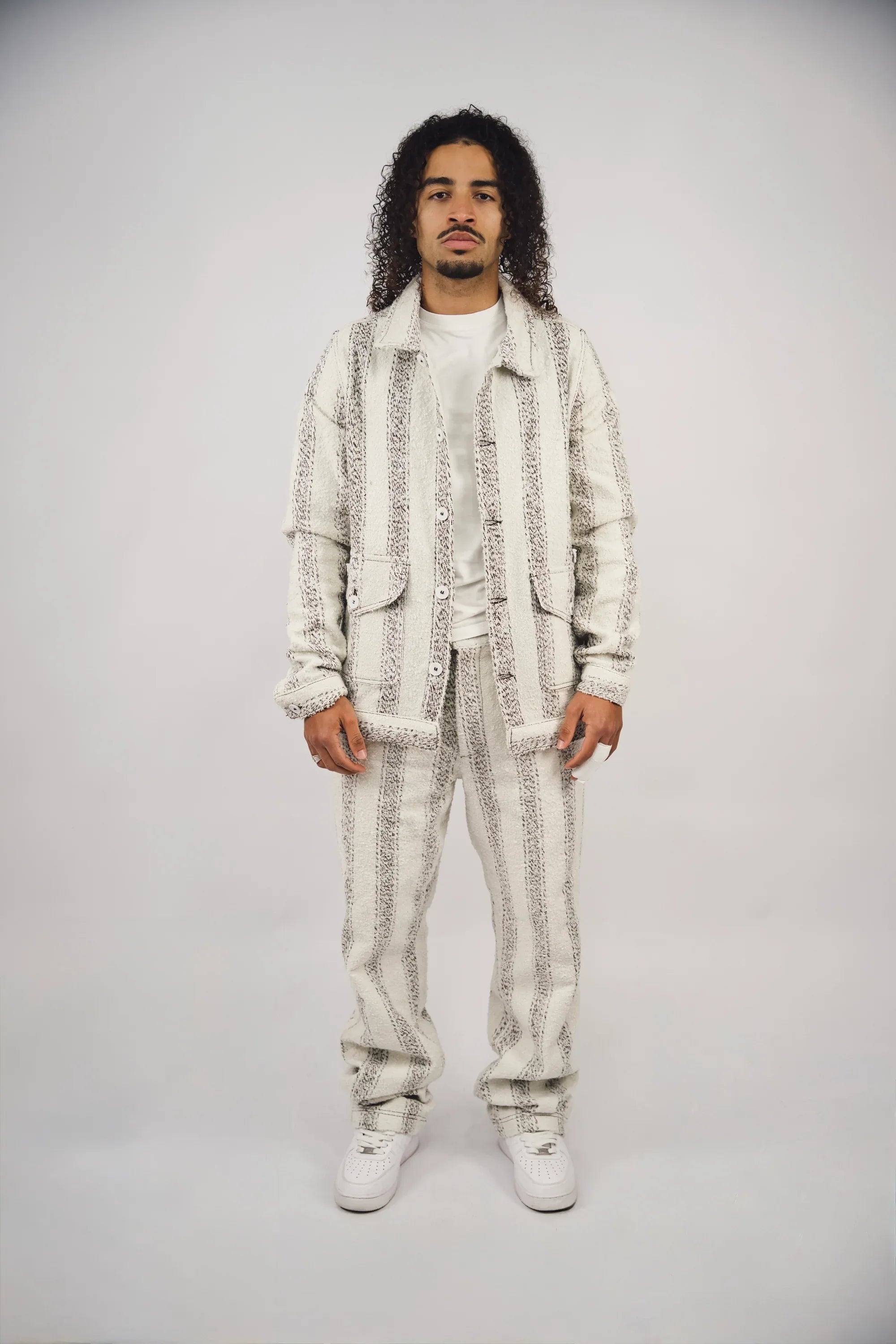 Pantalon HERITAGE Ivoire Héritage & Brun Érable